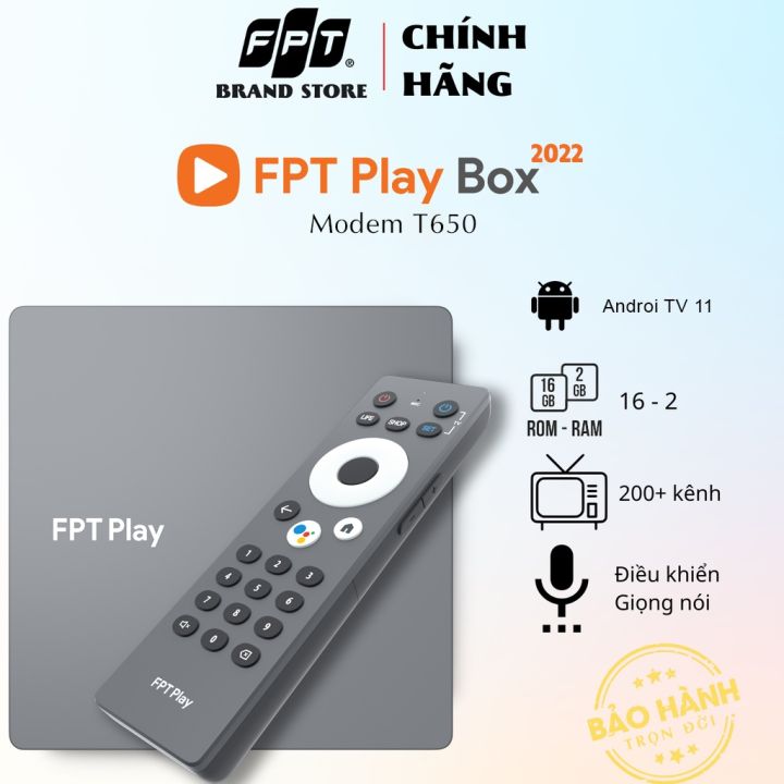 FPT Play Box - Box hàng đầu Việt Nam -  Biến Tivi thường thành SmartTV‎